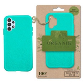 Coque Biodegradable Turquoise pour iPhone 13 mini