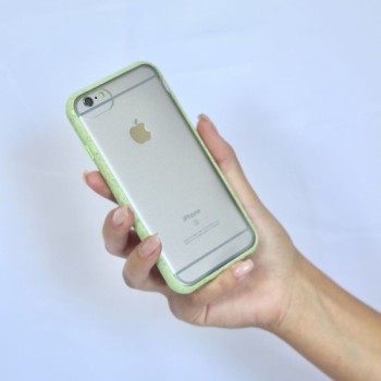 Coque Biodegradable Clear Vert pour iPhone 7 & 8 Plus