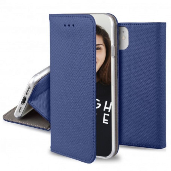 Folio bleu pour iPhone 15 Pro Max