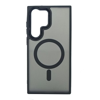 Coque iPhone 15 Compatible MagSafe Noire