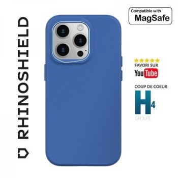 COQUE SOLIDSUIT BLEU COBALT COMPATIBLE MAGSAFE POUR APPLE IPHONE 14 PRO - RHINOSHIELD