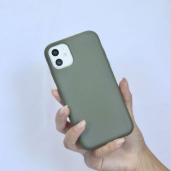 Coque Biodegradable Olive pour iPhone 13 Mini