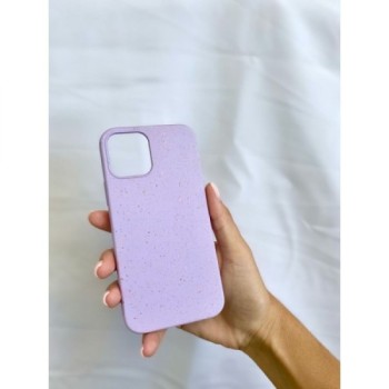 Coque iPhone 13 mini Biodegradable Lavande Just Green        