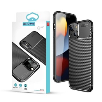 Coque aspect carbone noire pour iPhone 11