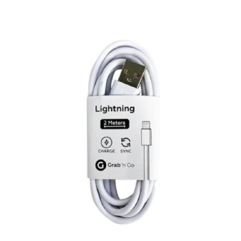 Cable Blanc Usb A vers Lightning 