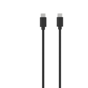 Cable Noir Usb C vers usb C 1m