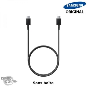 Cable Samsung 1m USB- C / USB-C 60W Fast Charge - Noir (Officiel)