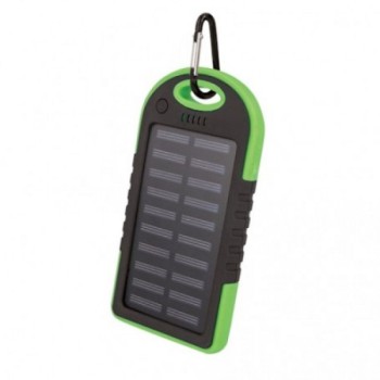 BATTERIE DE SECOURS SOLAIRE 5 000 MAH VERTE - SETTY